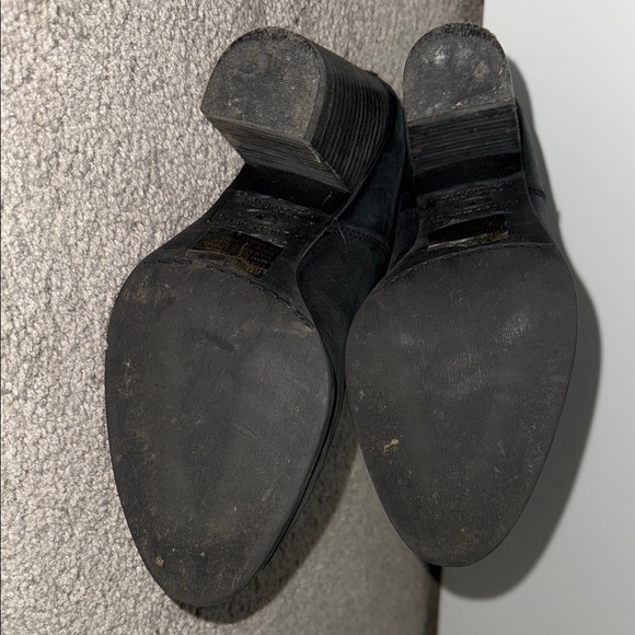 Lucky Brand Black Ankle Booties with High Heel - Picture 8 of 8
